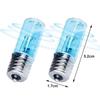 Germicidal Lamp Energy Saving Wide Application Transparent 10V 3W UVC Light Bulb for Refrigerator