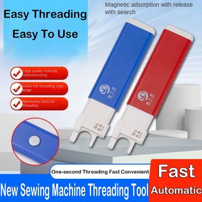 Быстрая вдевка нити в иглу Быстровдеватель иглы ABS Крючок Нитевдеватель для швейных машин с плоской платформой