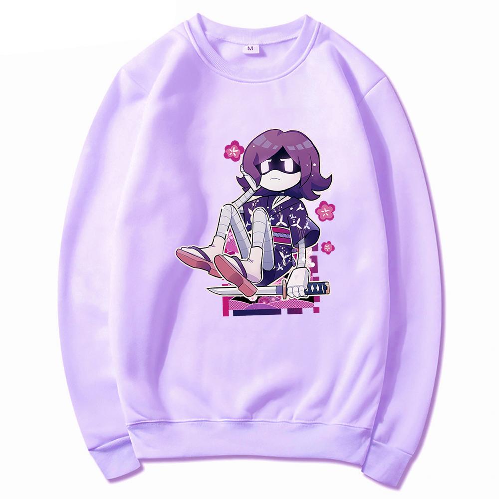 Толстовка с капюшоном Murder Drones Fashion Unisex Harajuku Kawaii Uzi Doorman Hoodies Unisex Autumn Winter Cartoon Casual Pullovers Sweatshirts