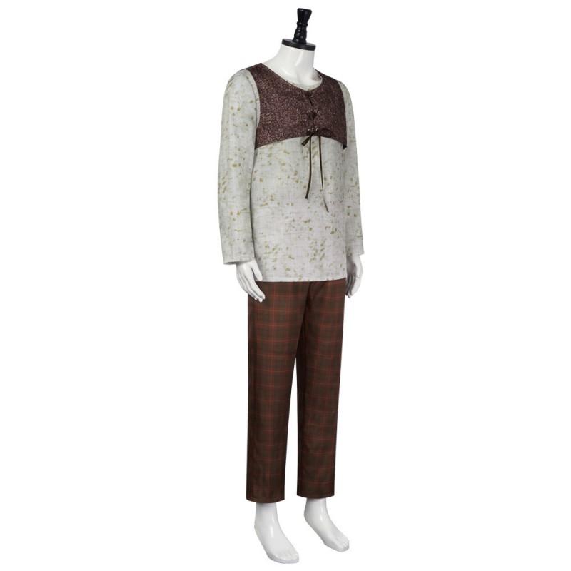 Shrek Cosplay Costume Full Set Halloween Party 24DZ032 Print Role Play Outfit Adults Kids