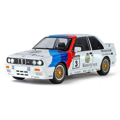 1988 1/24 BMW M3 E30 Цветочная версия Сплав Литой Модель автомобиля Звук и свет Коллекция для помещения Хобби Декоративные украшения Подарки
