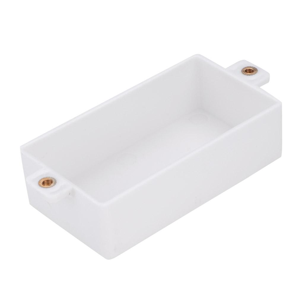 2 шт. чехлы для звукоснимателей хамбакера для электрогитары, герметичные запасные части для гитары (белый)