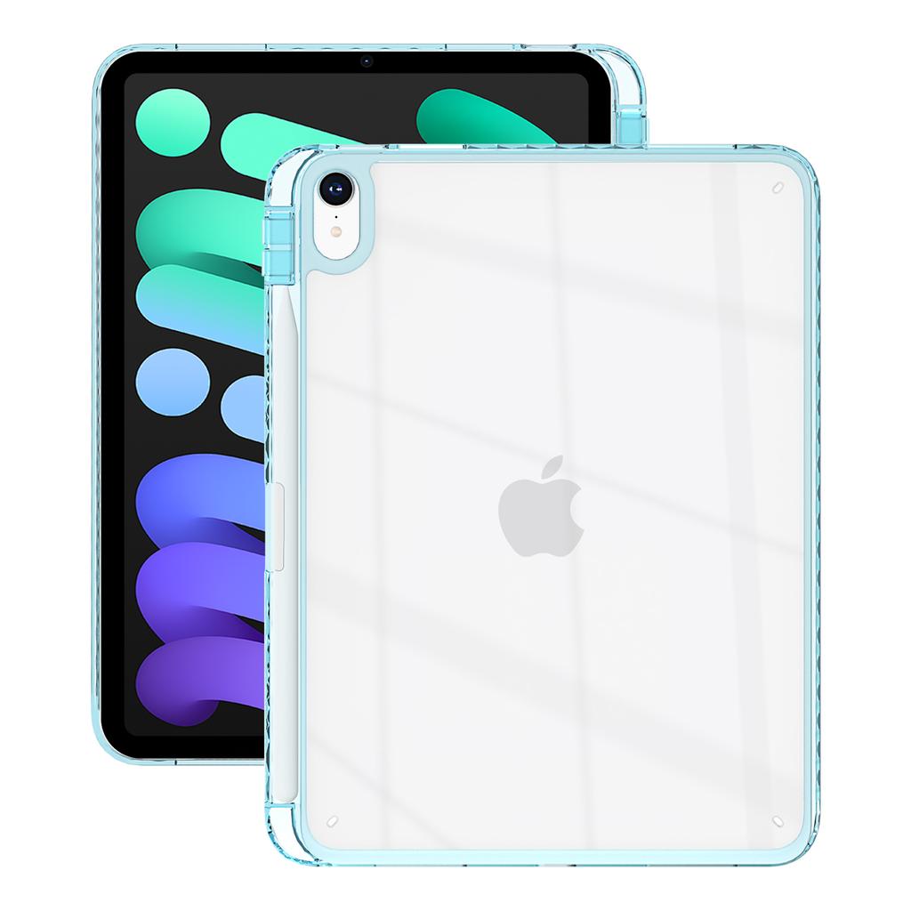 Для iPad (2025)/10.9 (2022) Прозрачный чехол из ТПУ для планшета с защитной крышкой и слотом для стилуса
