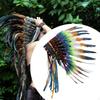 Artificial Feather Headdress Crafts Headwear for Fancy Dress Stage Show Festival