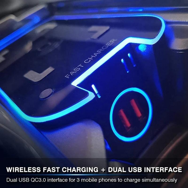 Quick Charging Plate 15W Car Wireless Charging Holder Car Phone Charging Station for XC60 XC90 S90 Phone Charging Holder