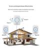 Wireless Long-Range Smart Doorbell with Remote Control, Compatible with EU, US, UK, and AU Plugs.