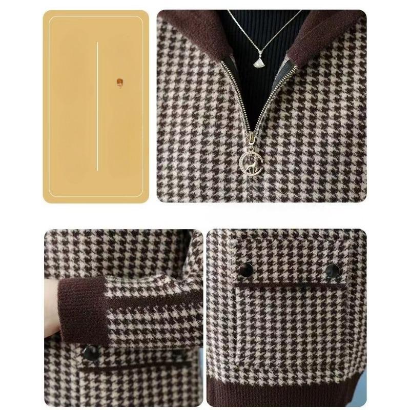 Короткое пальто для мам на осень и зиму для женщин среднего и пожилого возраста, свободное и модное, большого размера