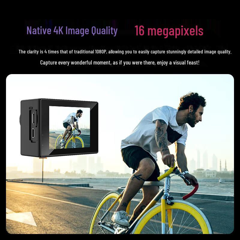 SJCAM SJ4000 Dual Screen 4K Action Camera (CN version)