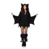 Halloween Bat Costume, Sleeping Spell Horn Vampire Devil Costume, Witch Costume Masquerade Costume