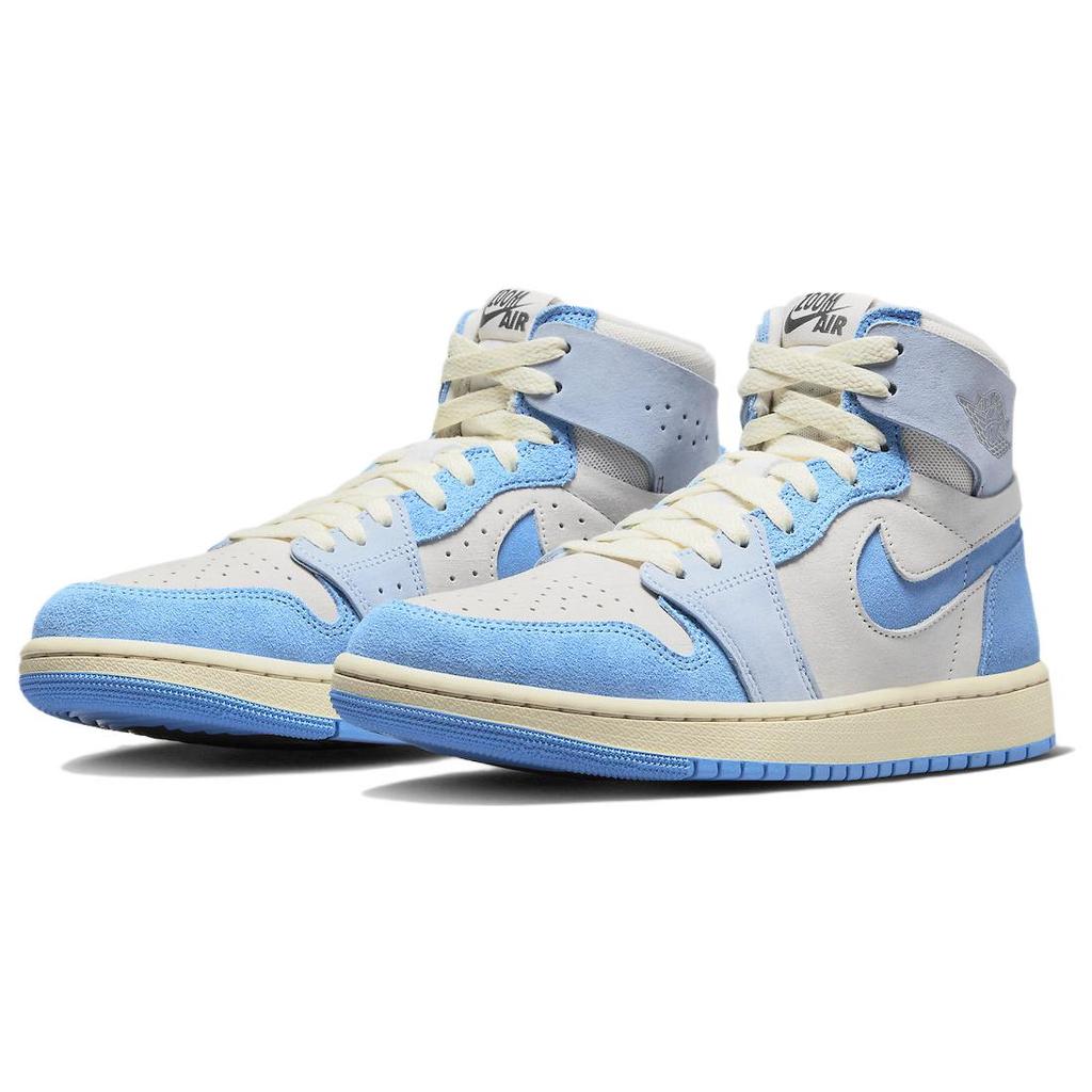 New JORDAN 1 High Zoom Air Cmft 2 Phantom University Blue Women's DV1305-004