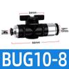 Pneumatic Hand Valve Set with Quick-Plug Connectors BUC 4/6/8/10mm
