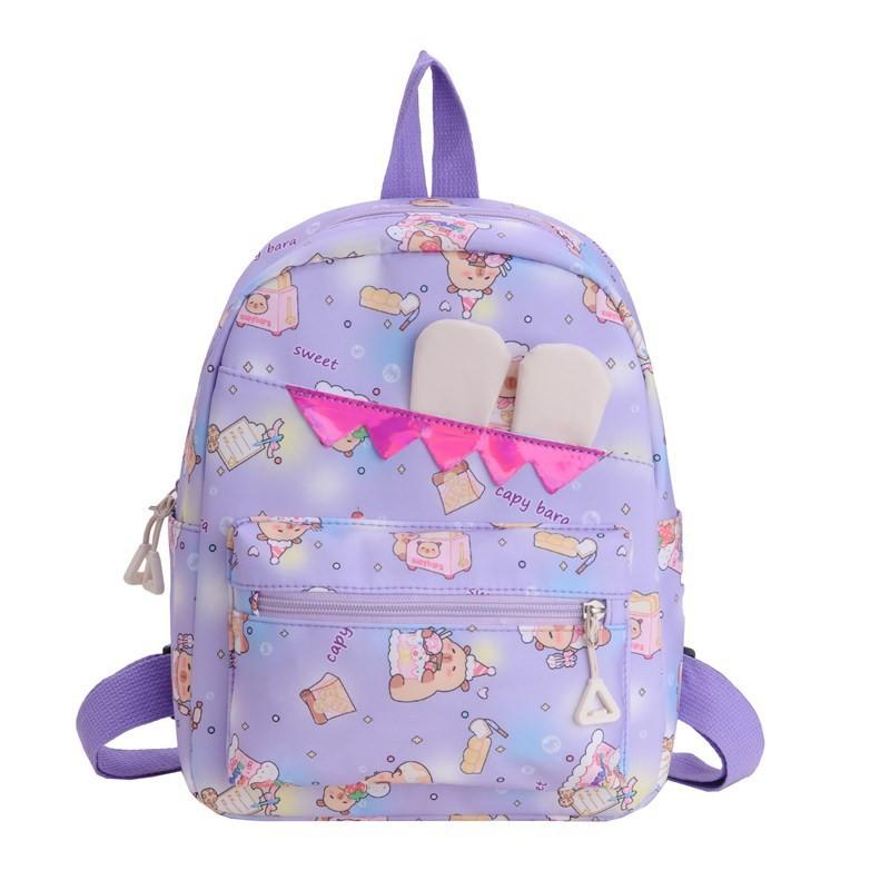 Ear Bag Rabbit Animal Kids Backpack Lightweight Breathable Preschoolers For