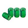 AGLNX1 4Pcs Car Wheel Tire Valve Caps Aluminum Alloy Dust Covers Accessories For VW GTI Polo Golf Passat Tiguan ID.3 T-ROC Arteon Jetta