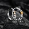 Регулируемое кольцо на палец для пары Солнце Луна, Штабелируемые парные кольца, Регулируемые открытые кольца, Свадебный подарок