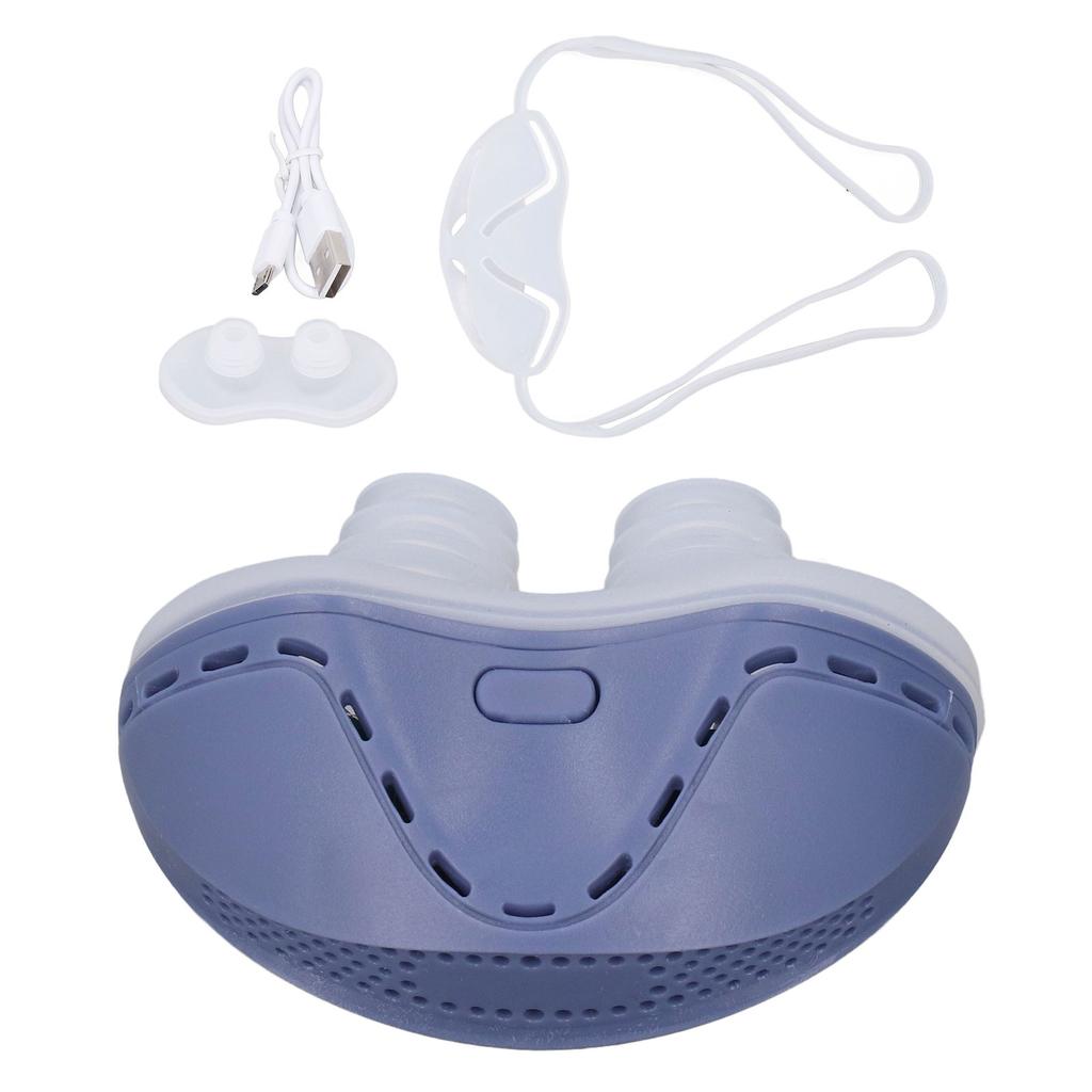 Electric Prevent Snoring Device Easy Breathing Improve Sleep Quality Ergonomic Snoring Solution