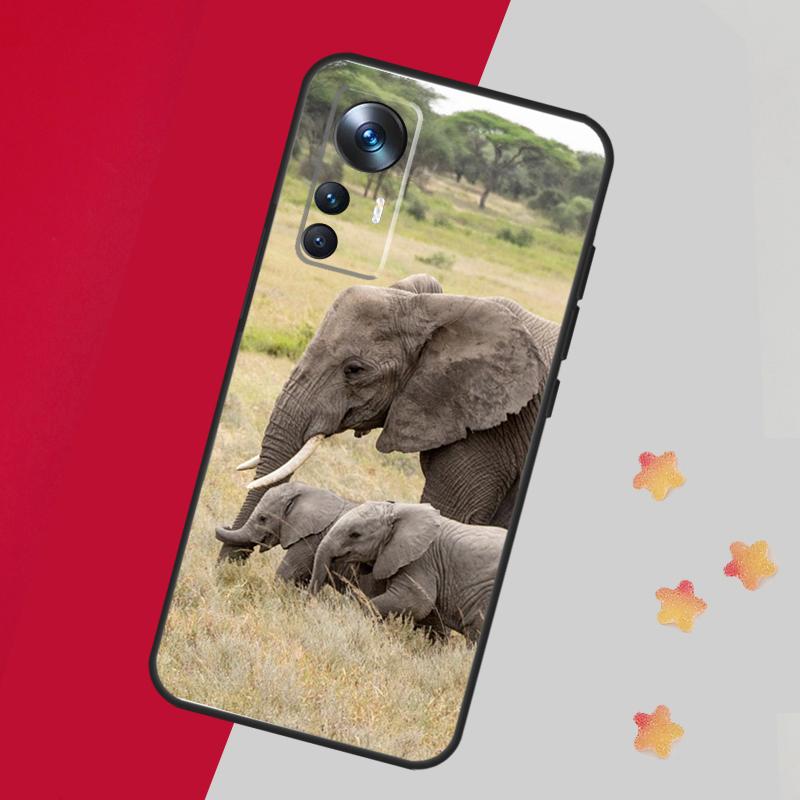 Elephant Baby Nature For POCO F5 X3 X5 Pro F3 F4 M5s X4 GT Case For Xiaomi 13 14 Pro 11T 12T 13T Pro 12 Lite 12X