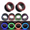 3-30mm Glow In the Dark Hollow Ear Gauges Tunnels Luminous Screw Fit Ear Plugs Stretcher Body Piercing Jewelry