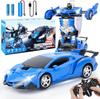 Remote Control Car,Transformable Robot,For Children,Scale 1:18,Birthday Toy,Boys And Children,LED Light