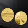 Commemorating NBA Star Kobe Bryant Coin Commemorative Medal Mamba Spirit Symbol Viper Badge Basketball Commemorative Coin No.8 & No.24