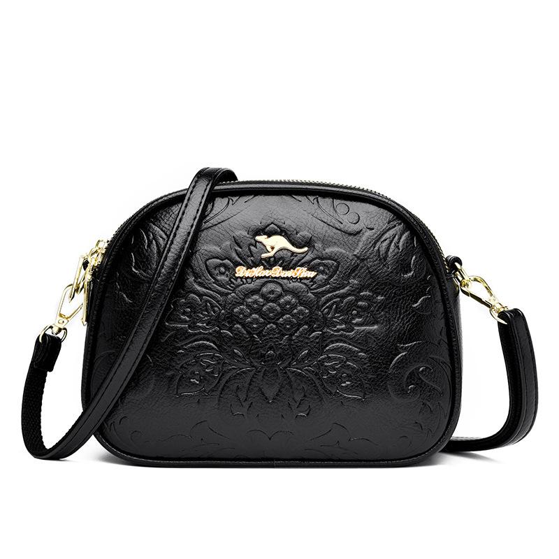 Johnature Модные маленькие круглые сумки через плечо для женщин, универсальные сумки с принтом для отдыха, женские сумки на плечо большой вместимости