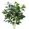 Artificial Decorative Plants Faux Greenery for Home Indoor Outdoor Garden Balcony Decor Real Touch Hight Quality Green Leaves