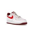 Nike Air Force 1 07 White University Красные мужские кроссовки Team-Red Sail DA8478-101