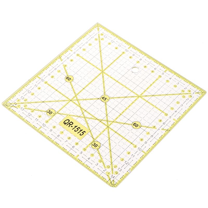 DIY швейный инструмент для квилтинга квадратная лоскутная швейная линейка режущая швейная машина