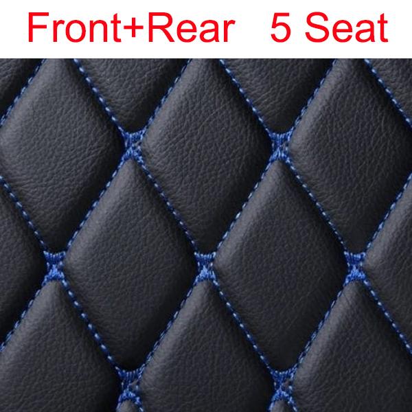 Custom Car Floor Mats for Ford Focus 2006-2011 Years Artificial Leather Carpet Interior Car Accessories