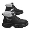 High-top Men's Shoes Winter Velvet Thickened Warm Snow Cotton Shoes Men's Outdoor Non-slip and Wear-resistant Mountaineering Tooling Martin Boots