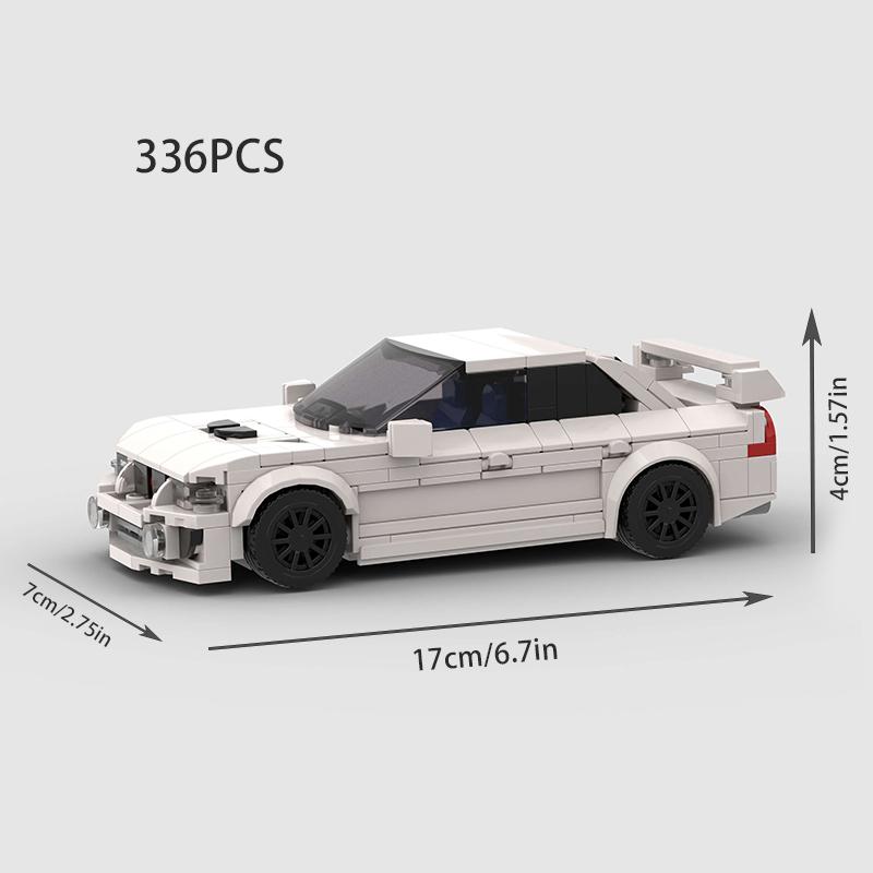 MOC Скоростной Спортивный F1 Городской Гоночный Автомобиль AE86 Строительные Блоки Кирпичное Транспортное Средство Суперкар Форсаж1 MK4 Supra Детские Игрушки Мальчик