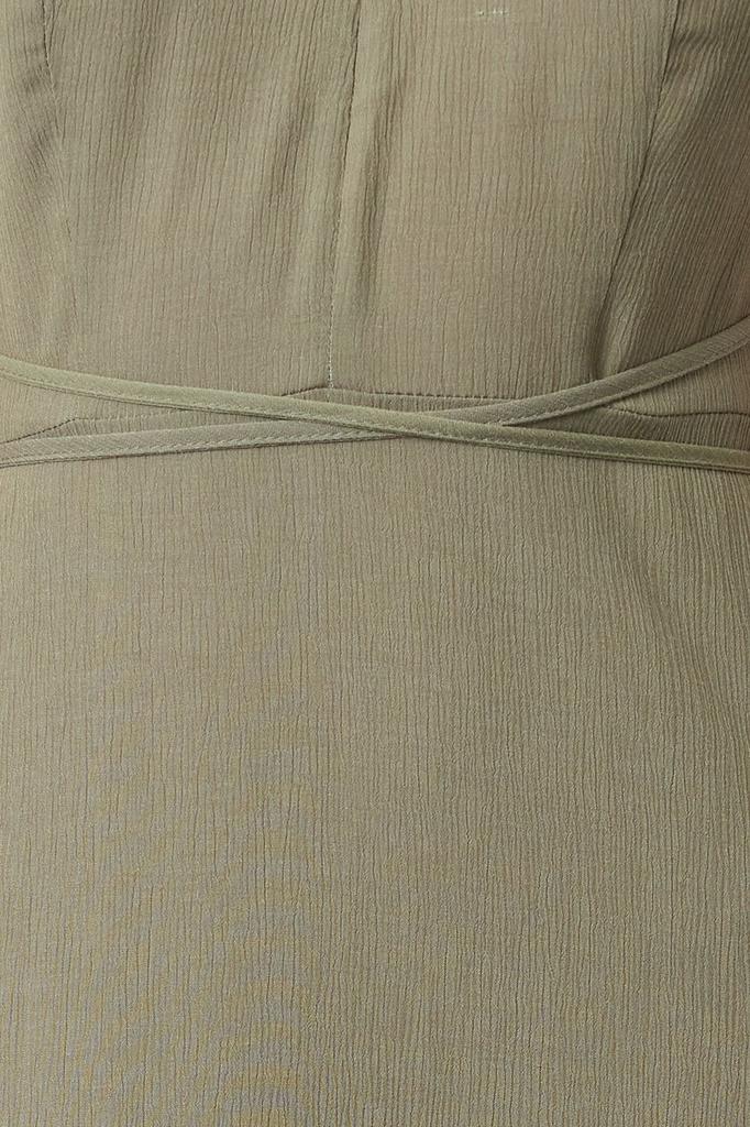 Женское стильное платье Черное тканое пляжное платье миди с открытой спиной