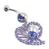 [E7763] - Body Piercing 'Heart' Blue
