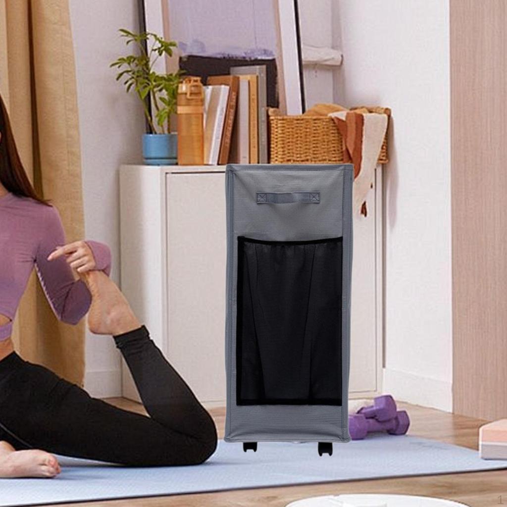 Складная корзина для белья, органайзер для хранения игрушек объемом 84 л, стойка для коврика для йоги,