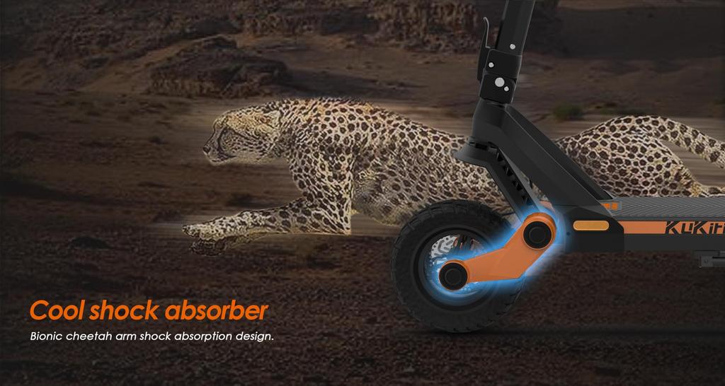 Folding Electric Scooter Kukirin G3 1200W Motor 52V18Ah Lithium Battery 50km/h Max Speed 63km Max Range