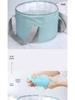 Portable Three-Dimensional Folding Foot Bath: Heat-Preserving, Tip-Resistant, Multifunctional Foot Soak Bucket for Travel and Home Use.
