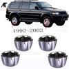 4 Pcs/lot Wheel Center Hub Cap Covers for Mitsubishi Montero Sport Pajero W/ RETENTION RINGS MB816581