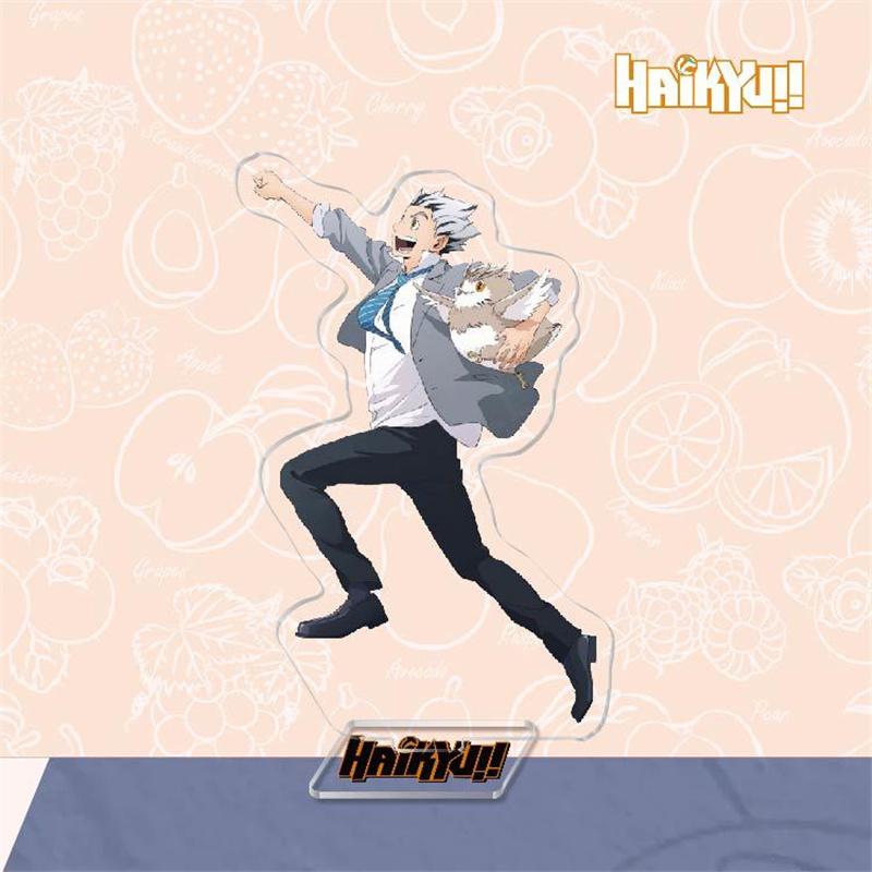 Мультфильм аниме Haikyuu косплей стенд модель пластина Хината Сёё Кагеяма Тобио Кенма Кодзуме акриловые фигурки Стенди Декор стола