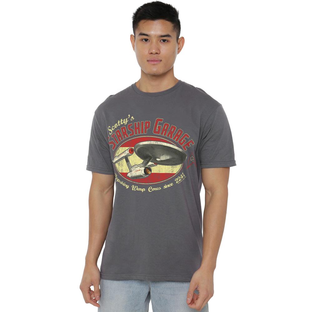 Star Trek Mens ScottyÂ´s Garage T-Shirt