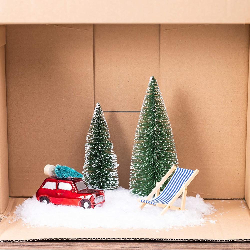 Halloween DIY Small Pine Tree Artificial Colorful LED Lights Mini Christmas Tree Tabletop