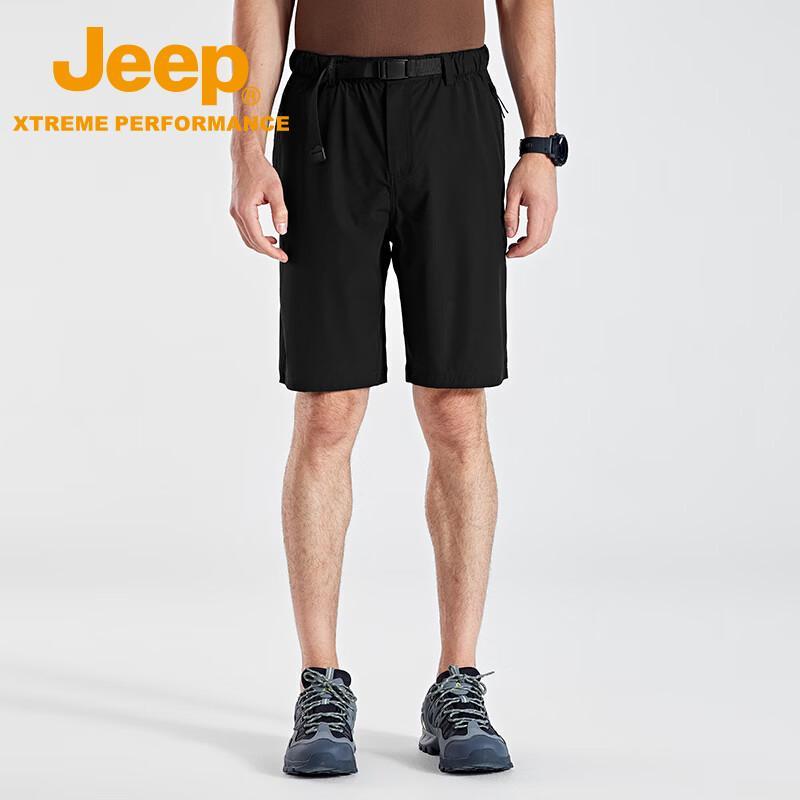 Jeep Мужские летние быстросохнущие шорты для хайкинга на открытом воздухе
