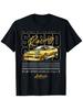 Футболка Speed Retro Japan JDM Tokyo Drift Racing с принтом, подходит для походов, спортзала - Мужская летняя хлопковая Граф...