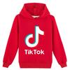 Мягкая детская толстовка с модным графическим изображением логотипа музыкальной социальной сети, свитшот-пуловер с длинным рукавом для осенне-зимней повседневной носки, спорта для детей