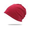 Men Women Fashion Knitted Hats Solid Color Soft Cotton Hip-hop Slouch Beanies