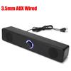 2.1CH Soundbar for TV/PC, Bluetooth 5.0 Speaker, USB Powered, Wired/Wireless, Home Theater, Gaming, Surround Bass