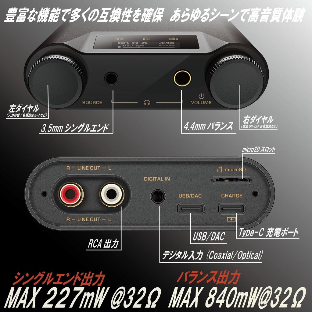 SHANLING H5 Portable для локального воспроизведения файлов Усилитель для наушников AK4493SEQ x 2 USB DAC AMP Выход RCA Прием Bluetooth Оптический цифровой вход