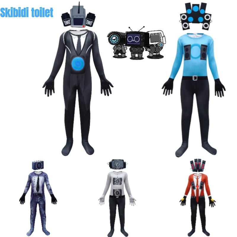 Новое поступление Мультяшный ТВ Туалетный человек Косплей Боди для детей 4713