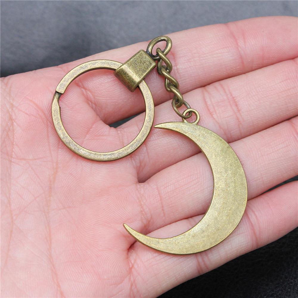 Солнце Луна Пентаграмма Брелки Женские Ювелирные Изделия Бизнес Креативный Сувенир