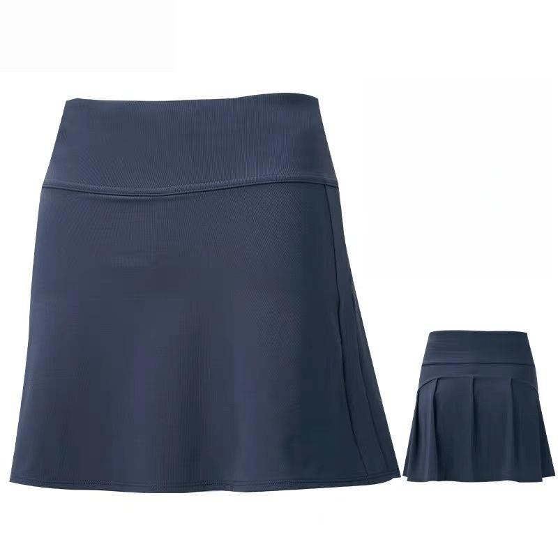 Womens Badminton Skort With Pleats Quick-Dry Breathable Sport Skirt Tennis Volleyball Training