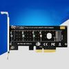 1 шт. Адаптер-удлинитель PCI-Express на M.2 для твердотельного накопителя, карта-конвертер PCIe X1 X4 в M.2 NVMe для SSD 2230 2242 2260 2280