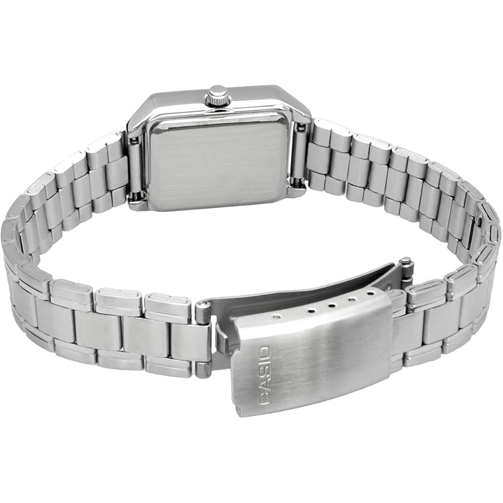 Casio Casio Standard Cheap Casio Women's Quartz Watch Metal Brass Stainless Steel Silver LTP-V007D-7B